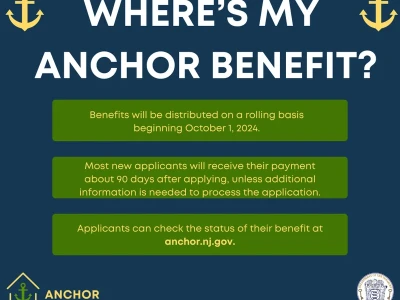 NJ's ANCHOR Program: What It Is, Where Your Check Is, and If It's Coming Back